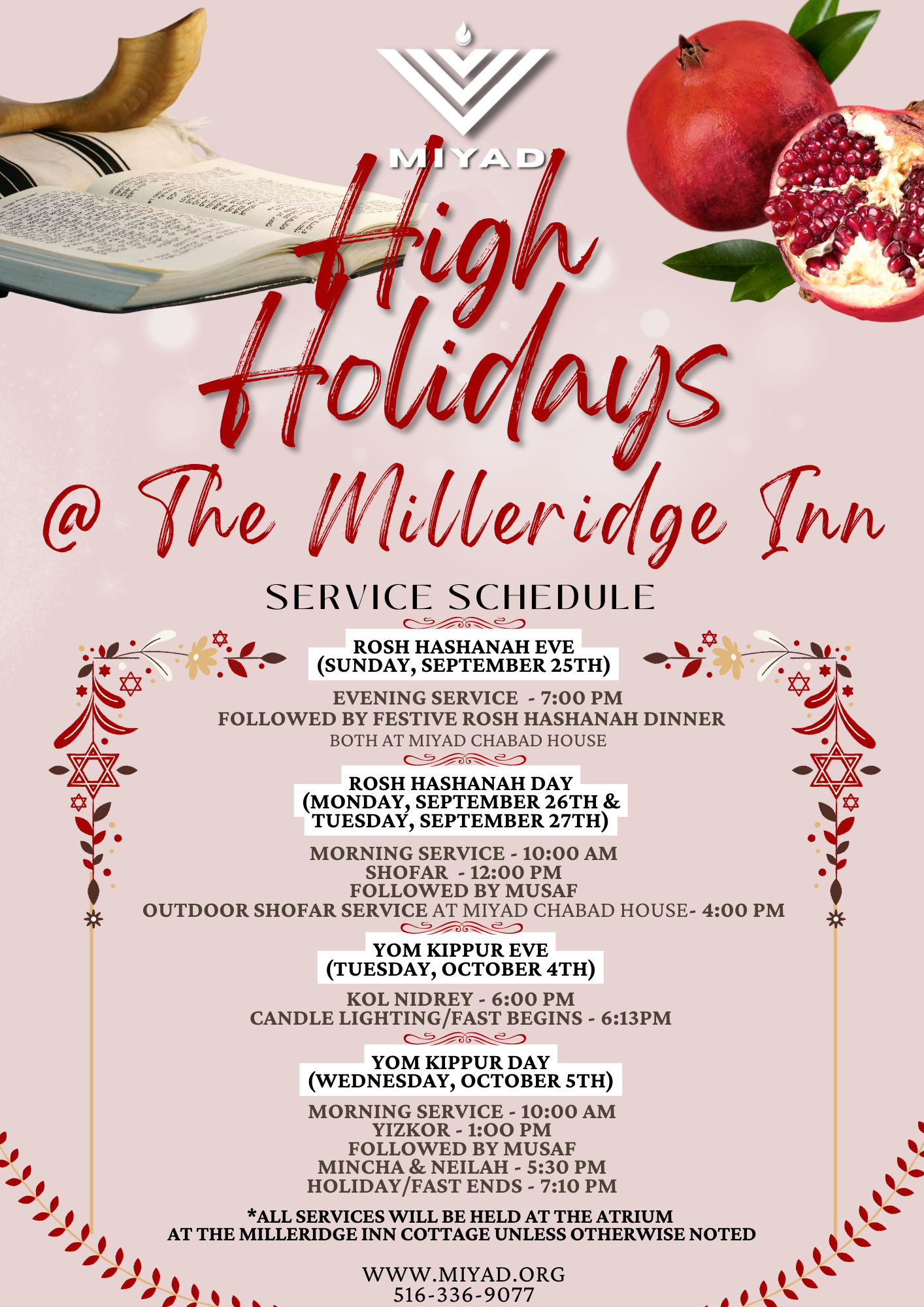 High Holidays