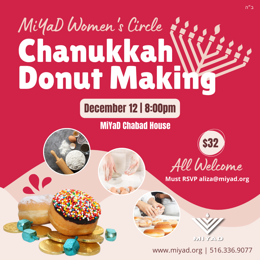 MiYaD Women's Circle Chanukkah Donut Making