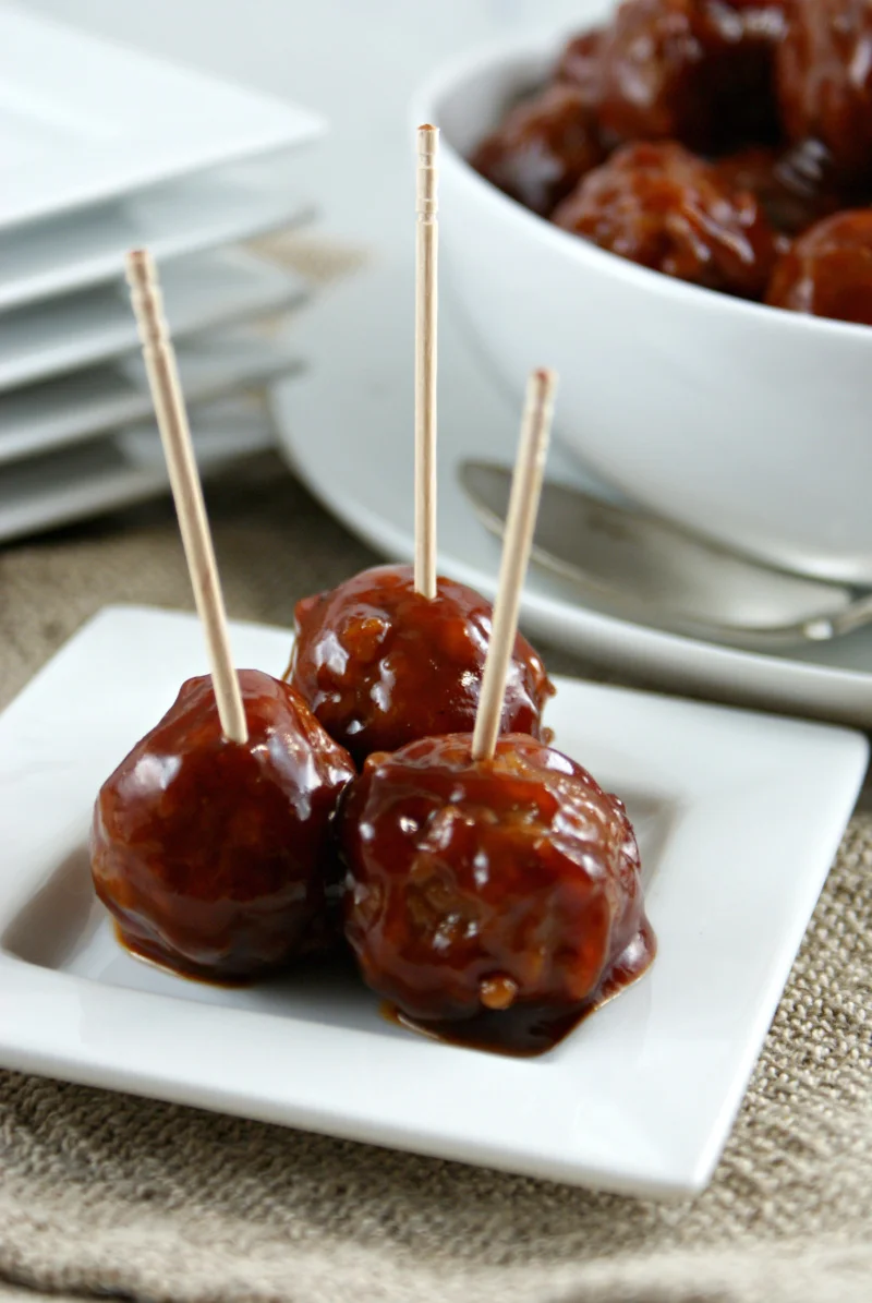 BOURBON COCKTAIL MEATBALLS