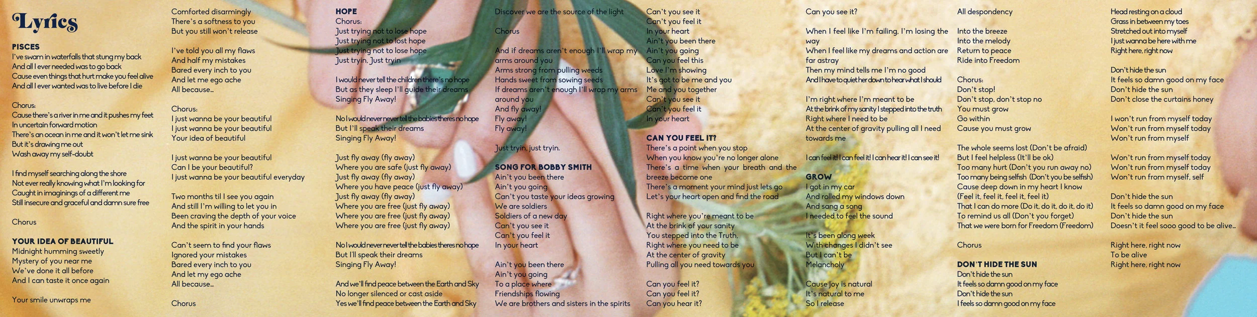 CD 8-panel insert (side 2)