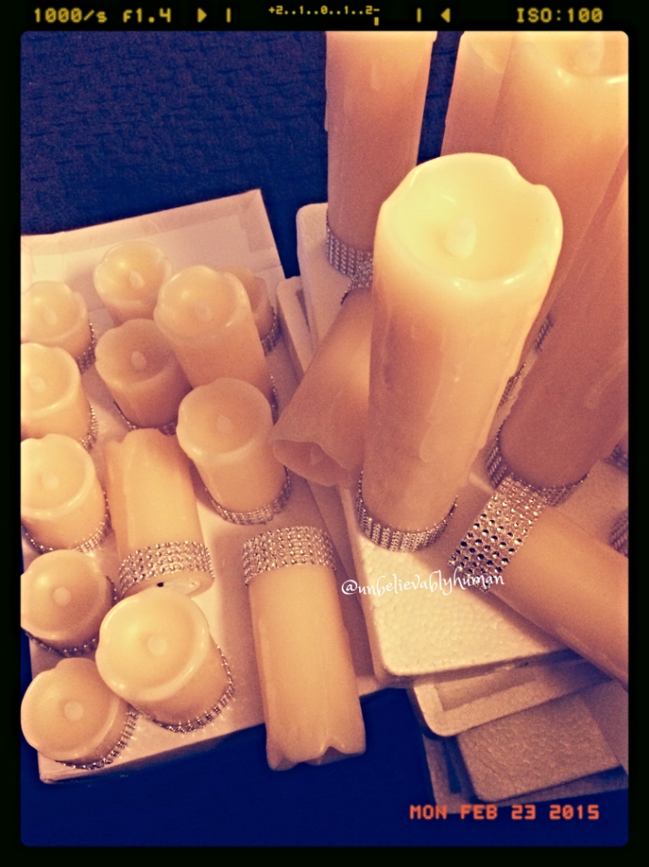 Some of my DIY duties for the bride per her request and specifications! These were so pretty during the ceremony!!!