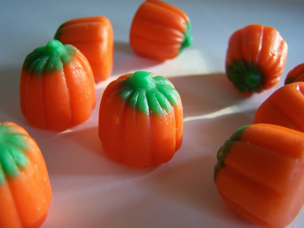 See below on How to DIY your own Candy Pumpkins! 