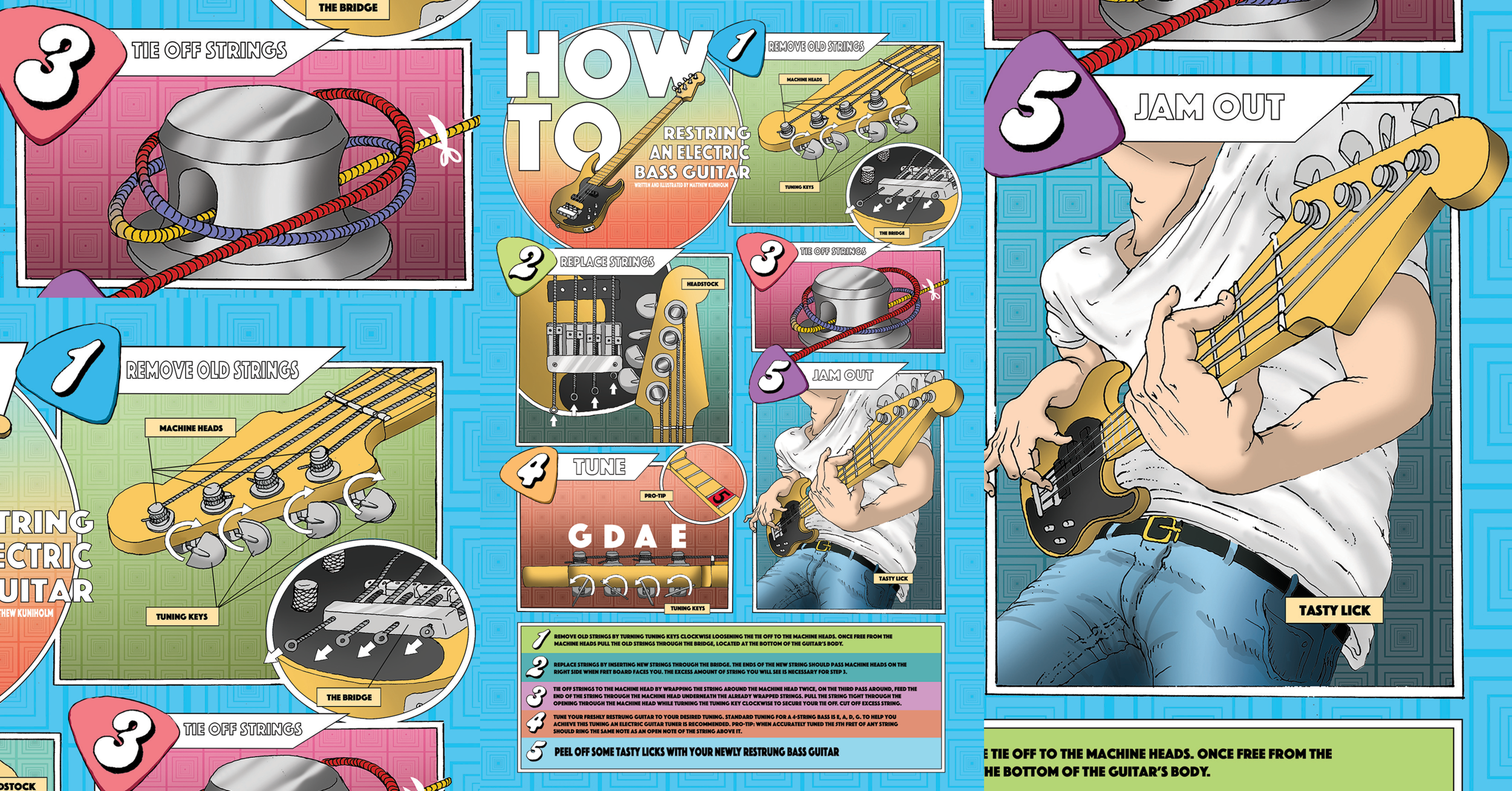 How To: Restring an Electric Guitar