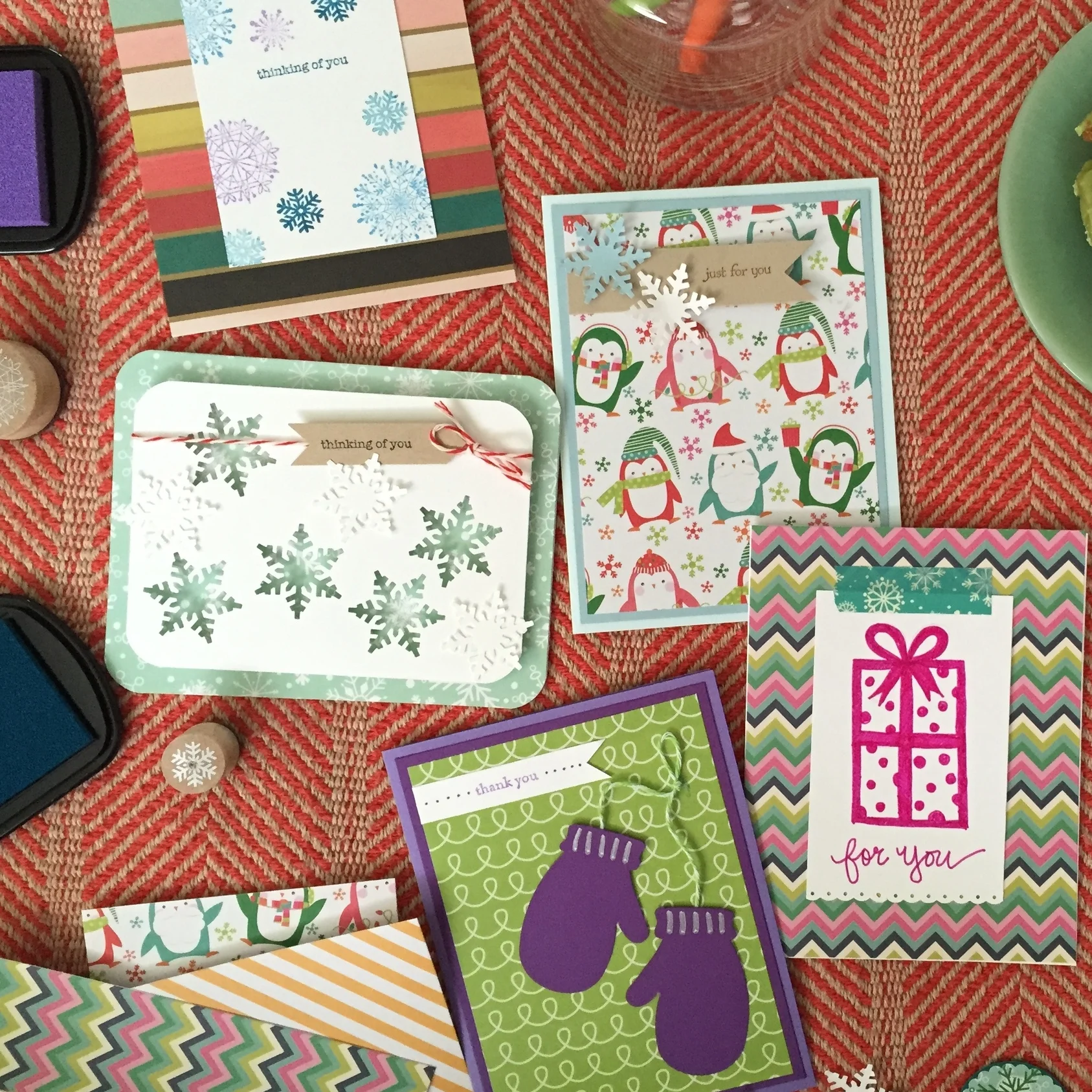 Winter Card Making