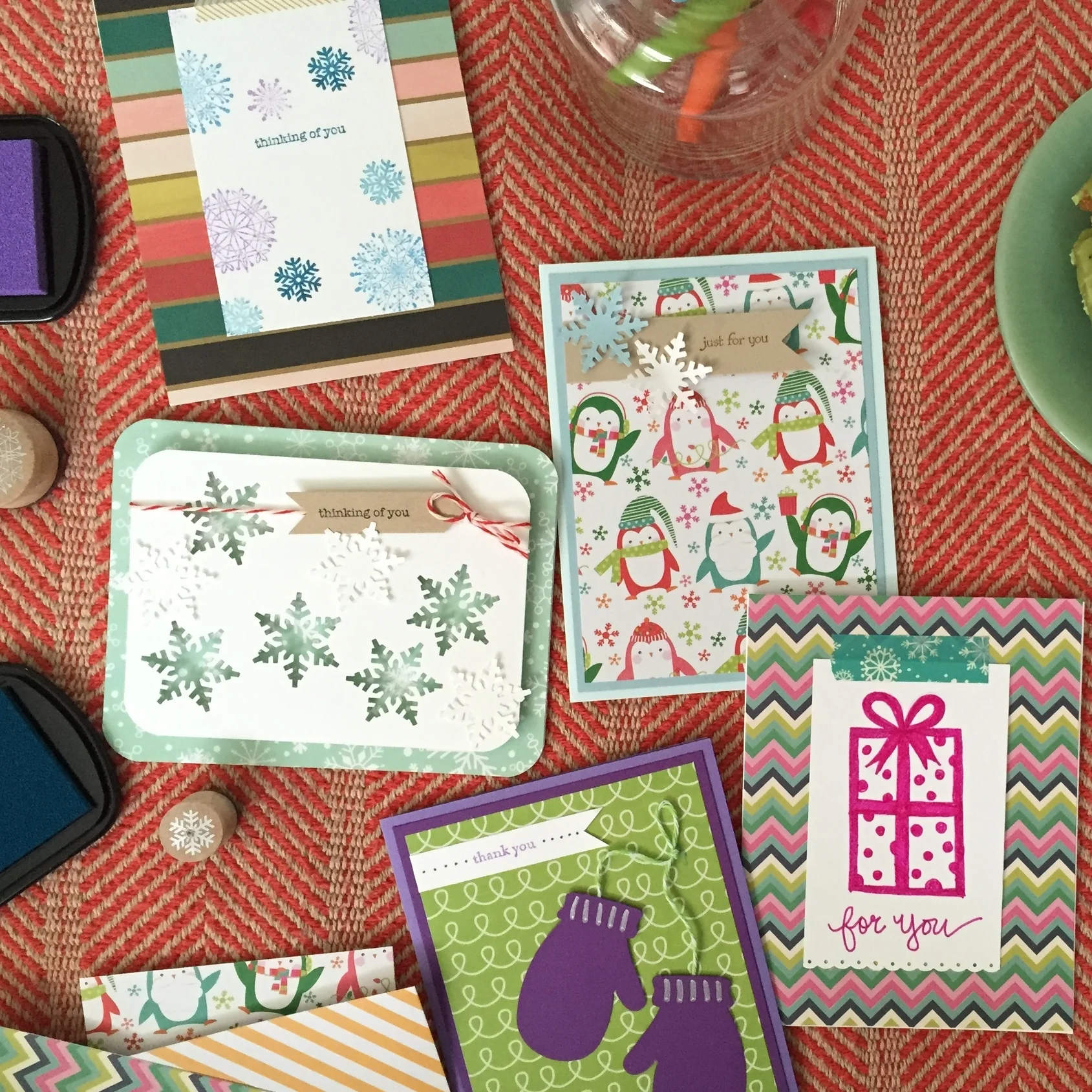 Winter Card Making