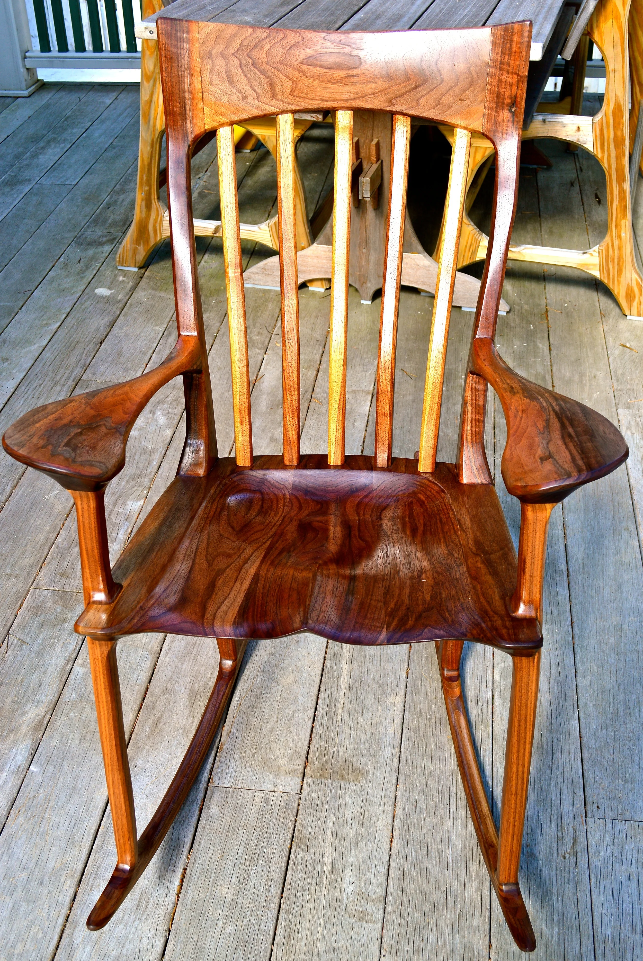 black walnut rocker SOLD