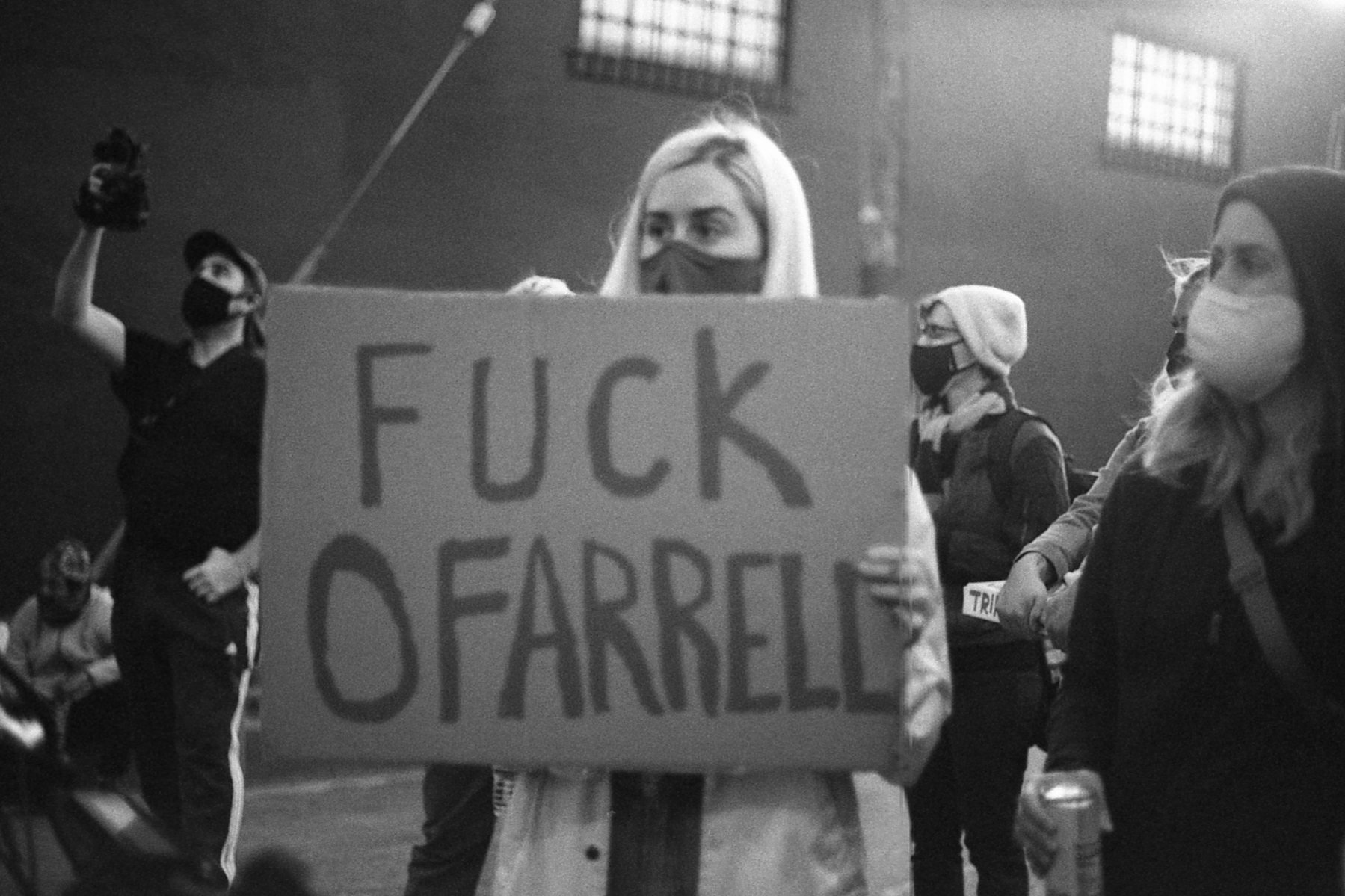 "Fuck O'Ferrell" 