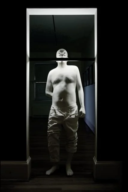 An illuminated head for Blinky P. (The gun), 2010 (II).jpg