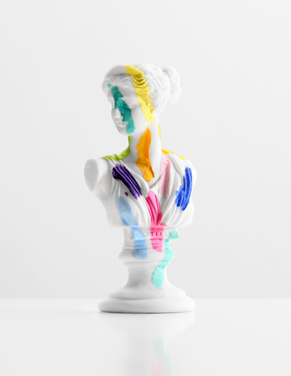 A-Grecian-Bust-With-Color-Tests---paint-on-found-sculpture---2013---7-x-3-x-2,5---008.jpg