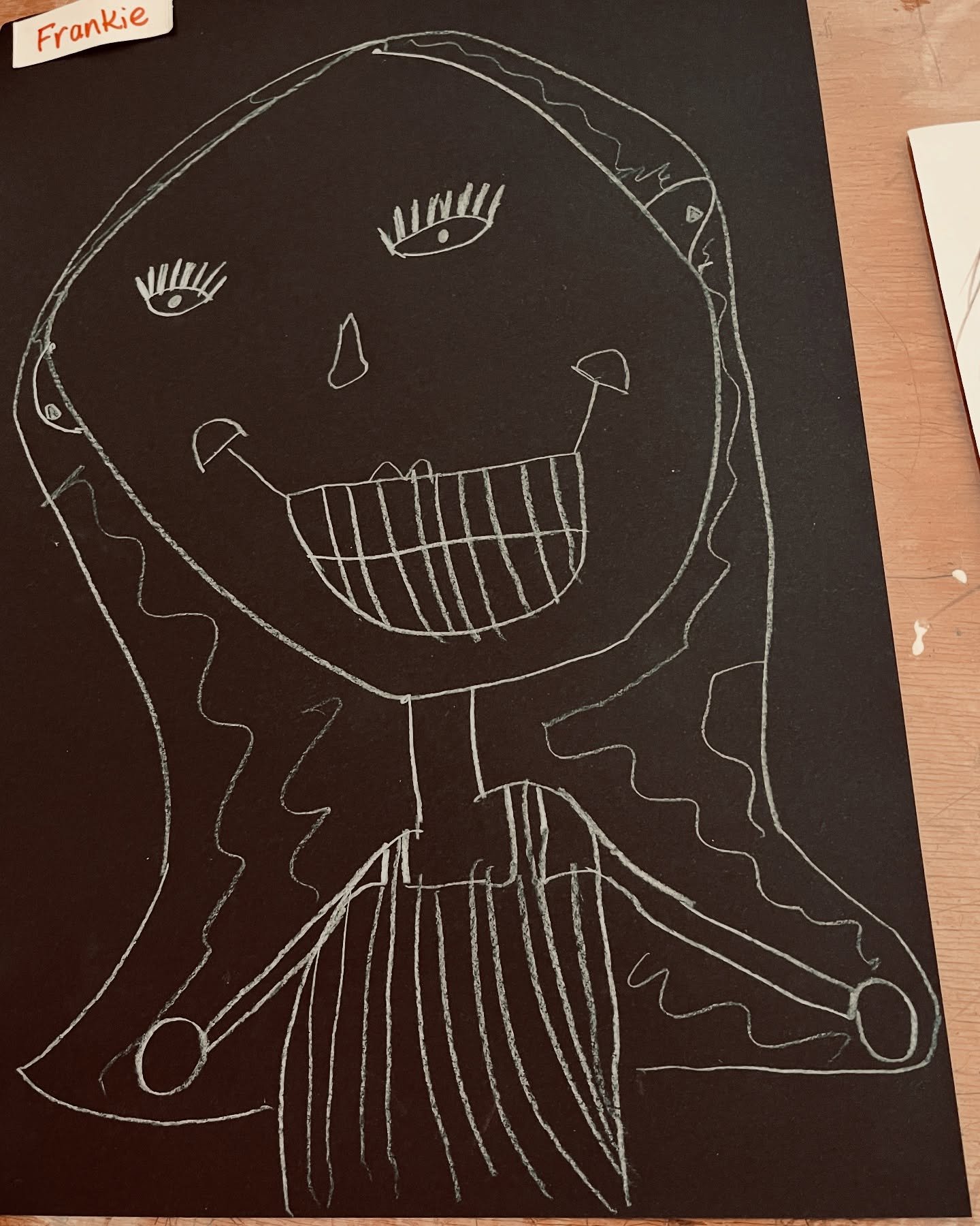 These Self Portraits make my heart sing! It&rsquo;s a brave and courageous thing to draw a version of yourself and then show it to the world. These young artists, 4 to 10 years, truly captured a snapshot of themselves in time.  Each portrait complete