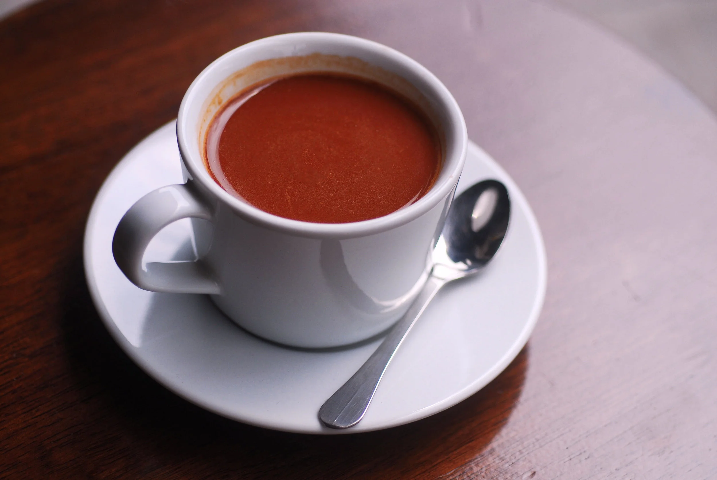 The purists' hot chocolate