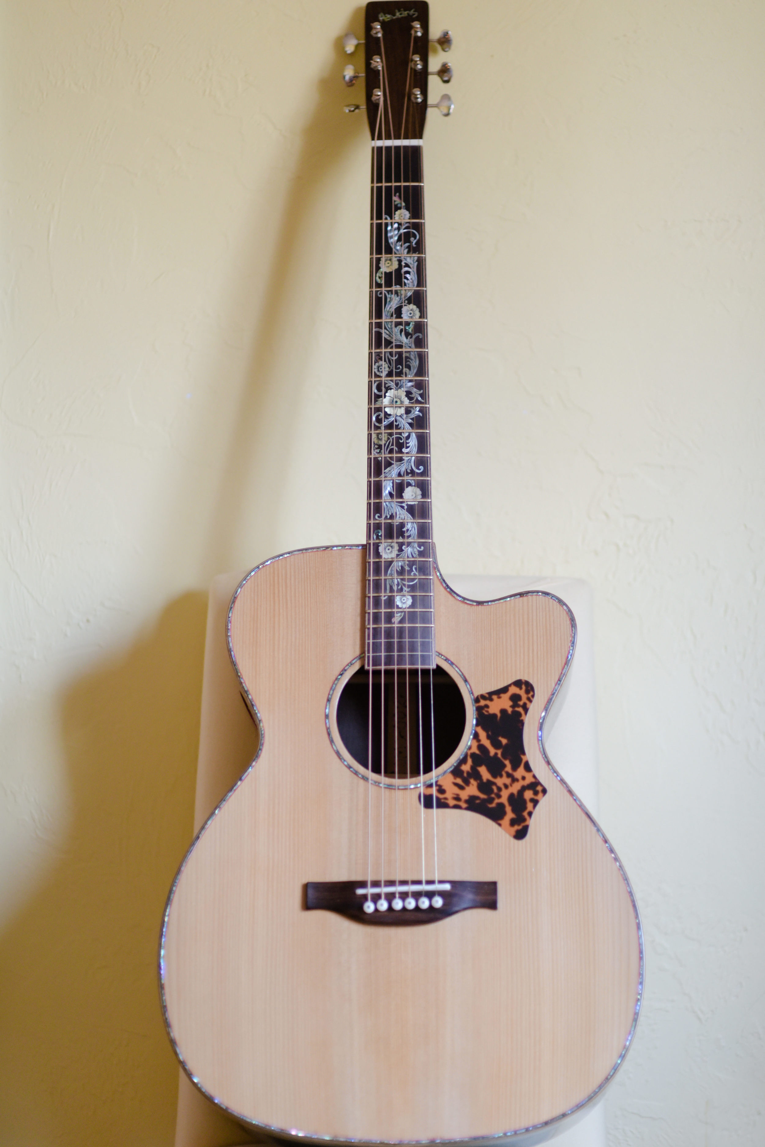 Hawkins Guitar Brazilian Rosewood Bridge