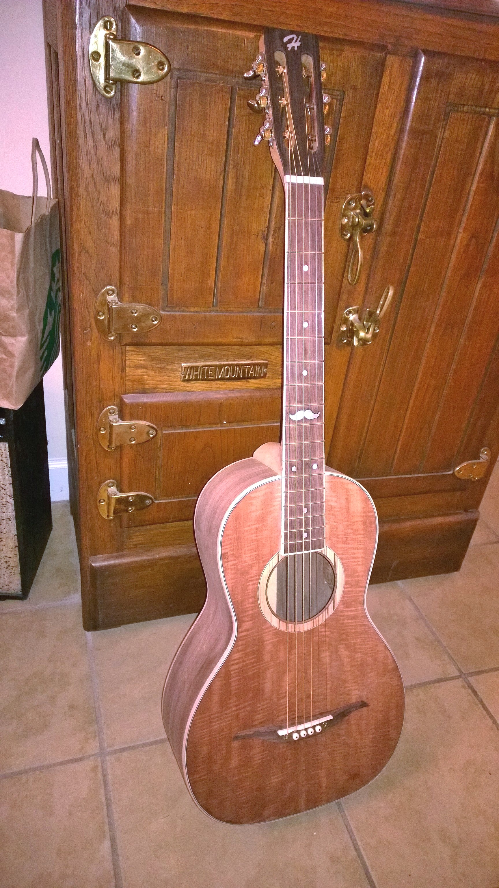 Unfinished Parlor Guitar