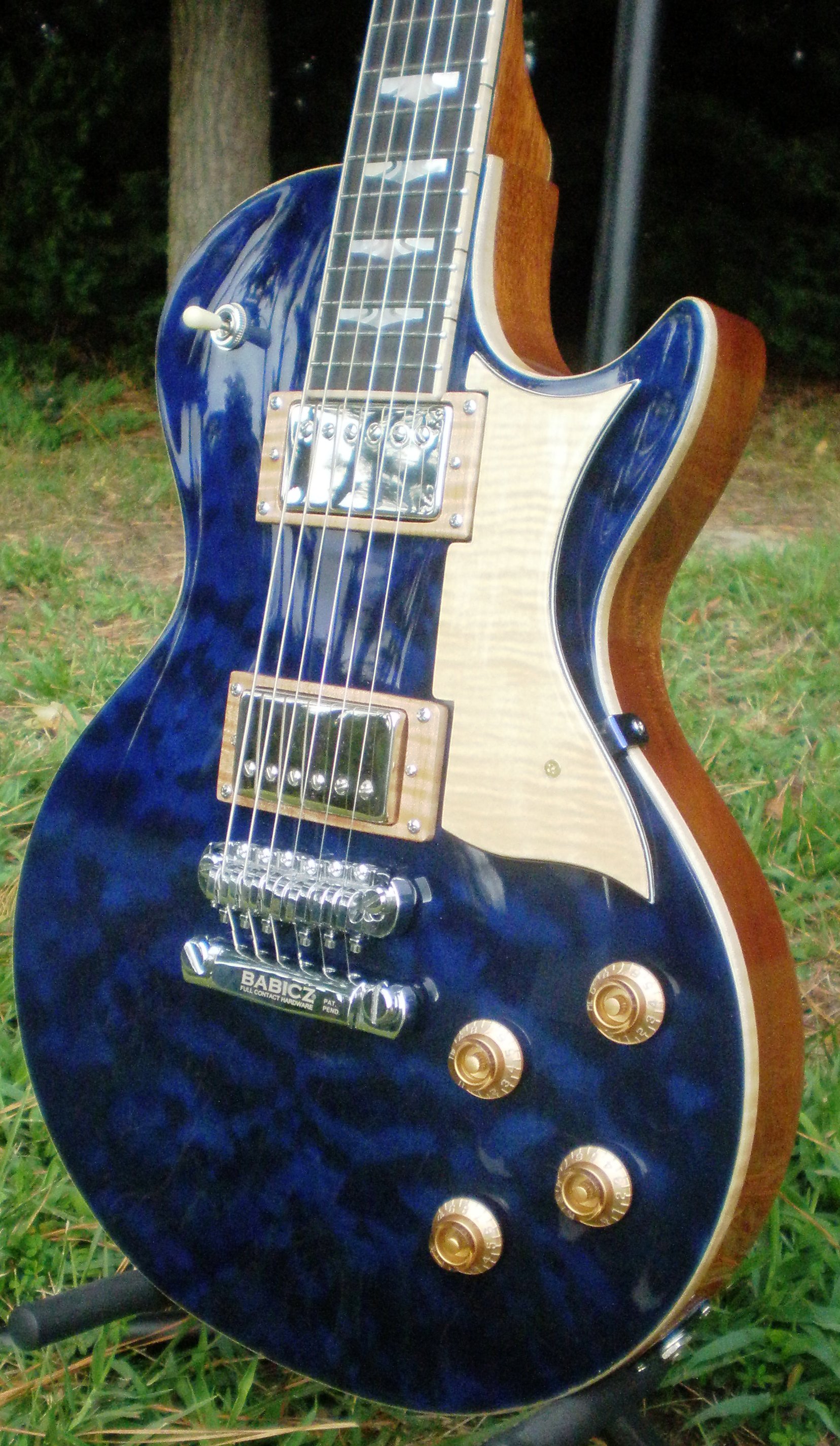 Hawkins Les Paul Style Guitar Front