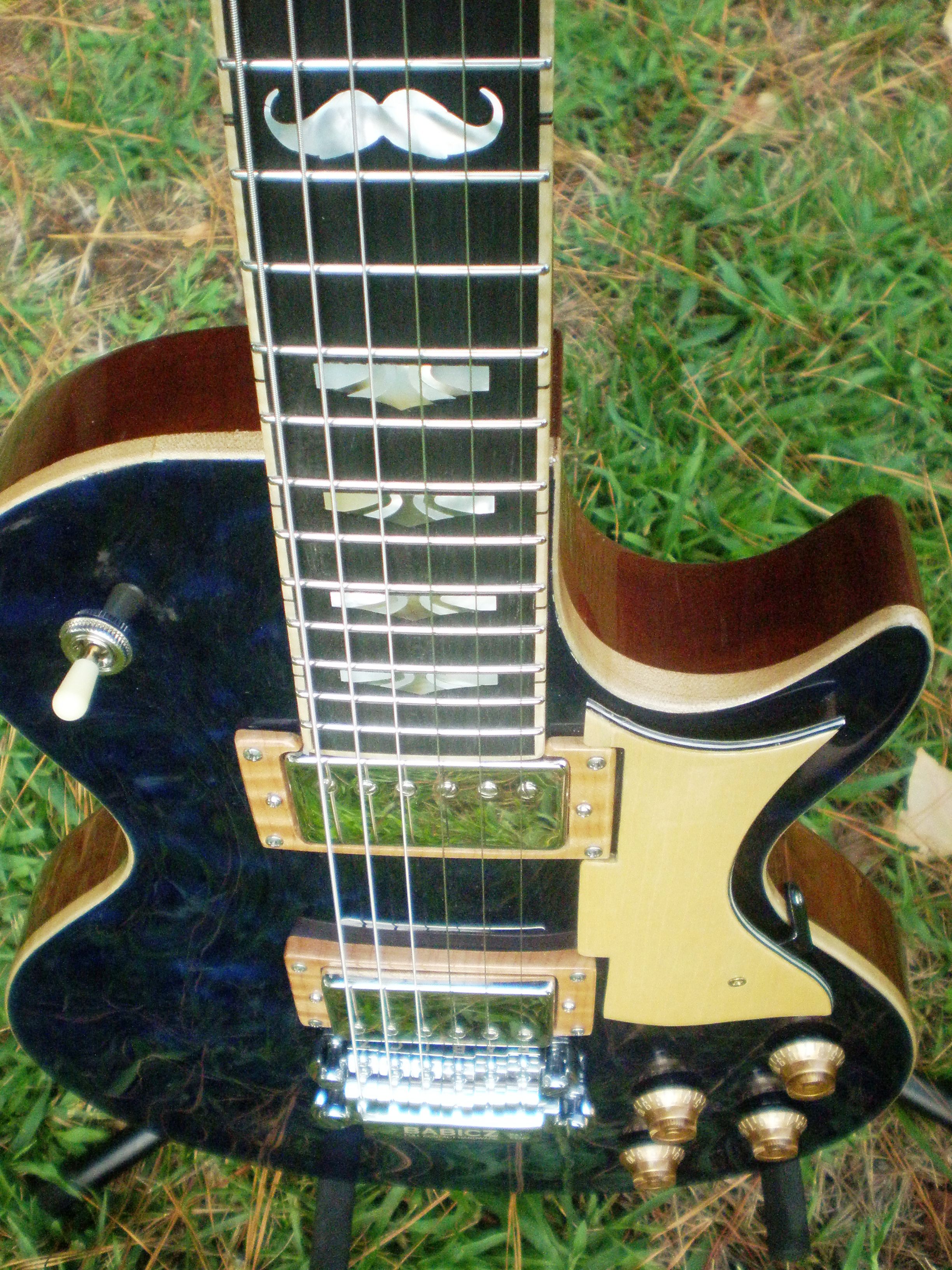 Hawkins Les Paul Style Guitar Top View