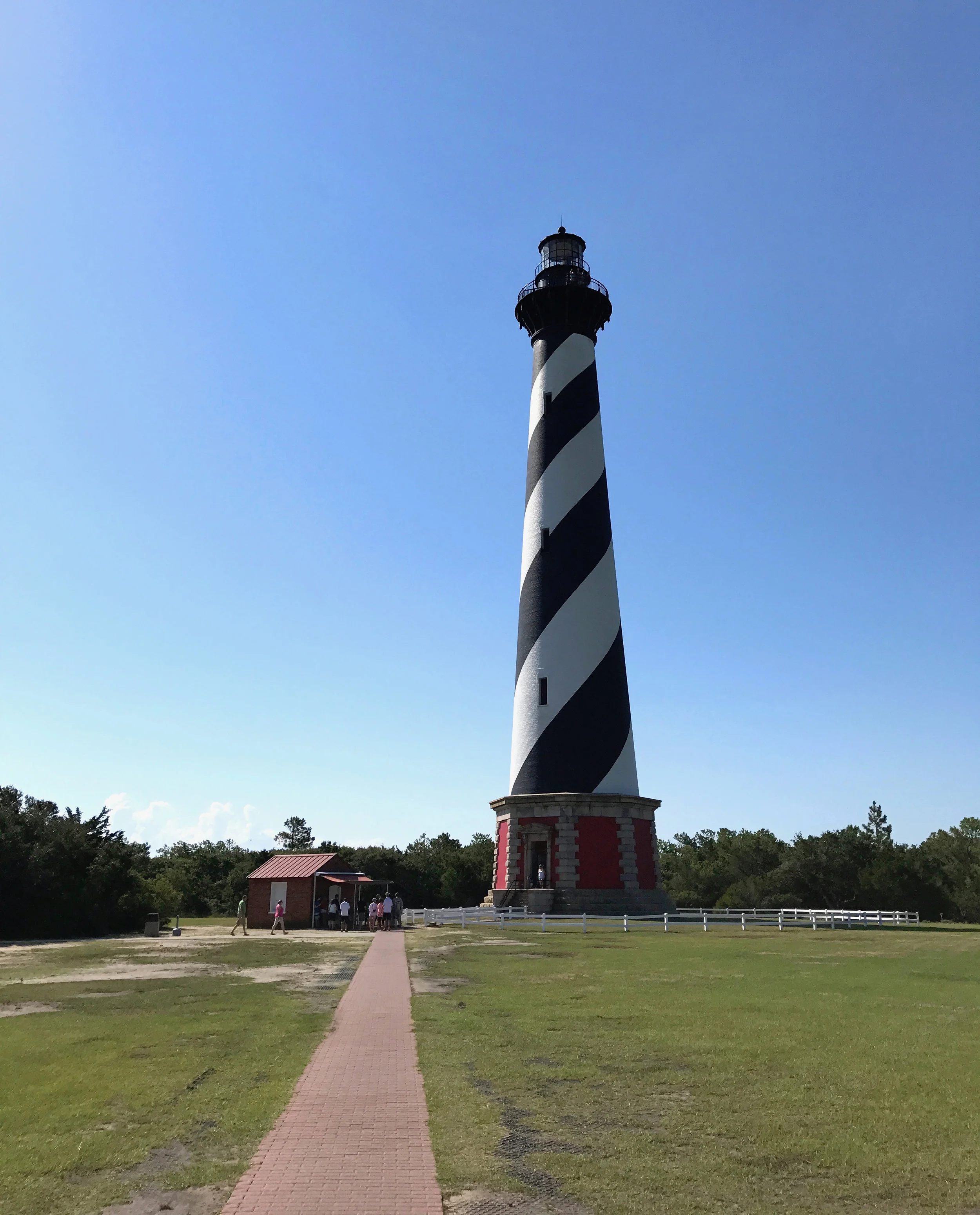 The Cape Hatteras Lighthouse – the tallest brick lighthouse in the U.S.