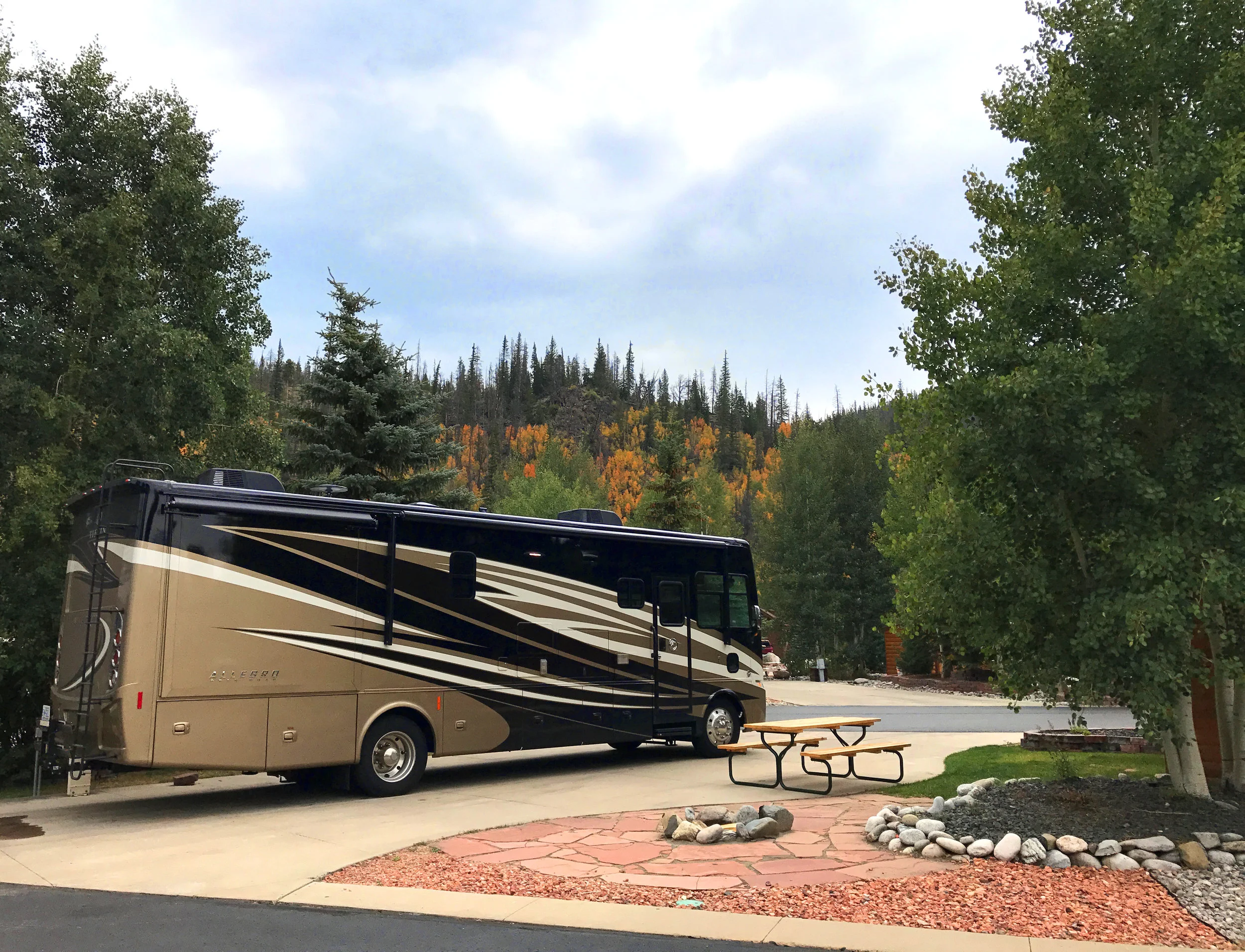 Rocky posing at his new Tiger Run base camp last Fall