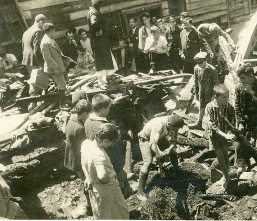 fotoğraf: 1929 Tahtakale Yangını, Ankara (kaynak: VEKAM)