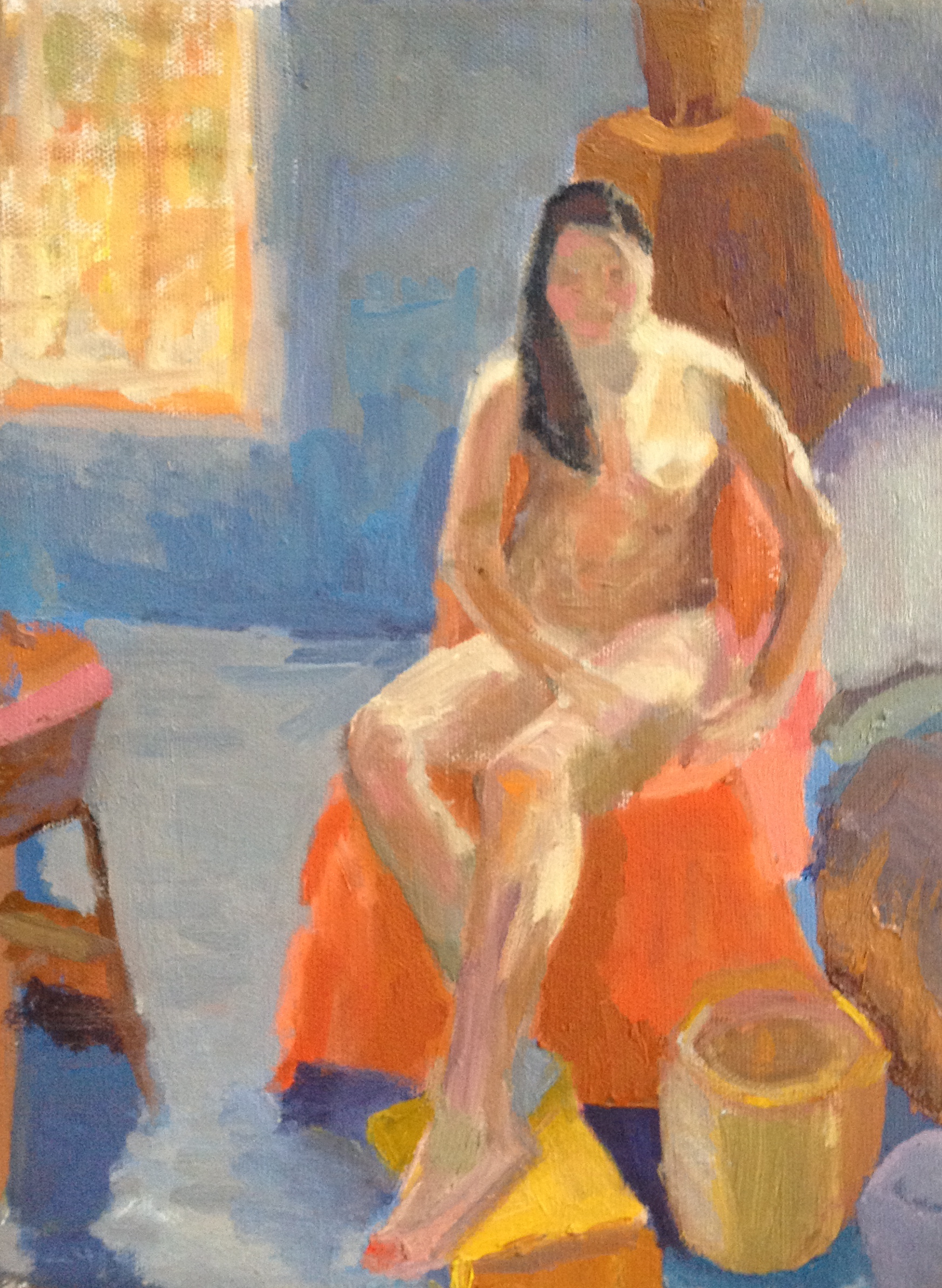 Orange Chair