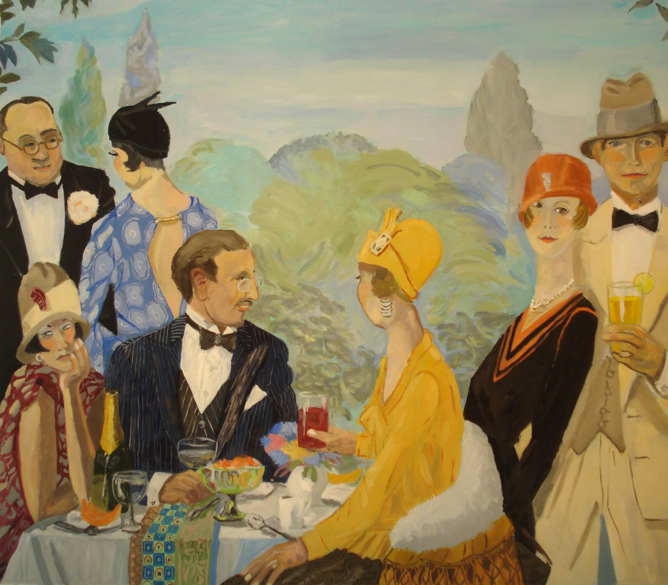 Mural at Restaurant