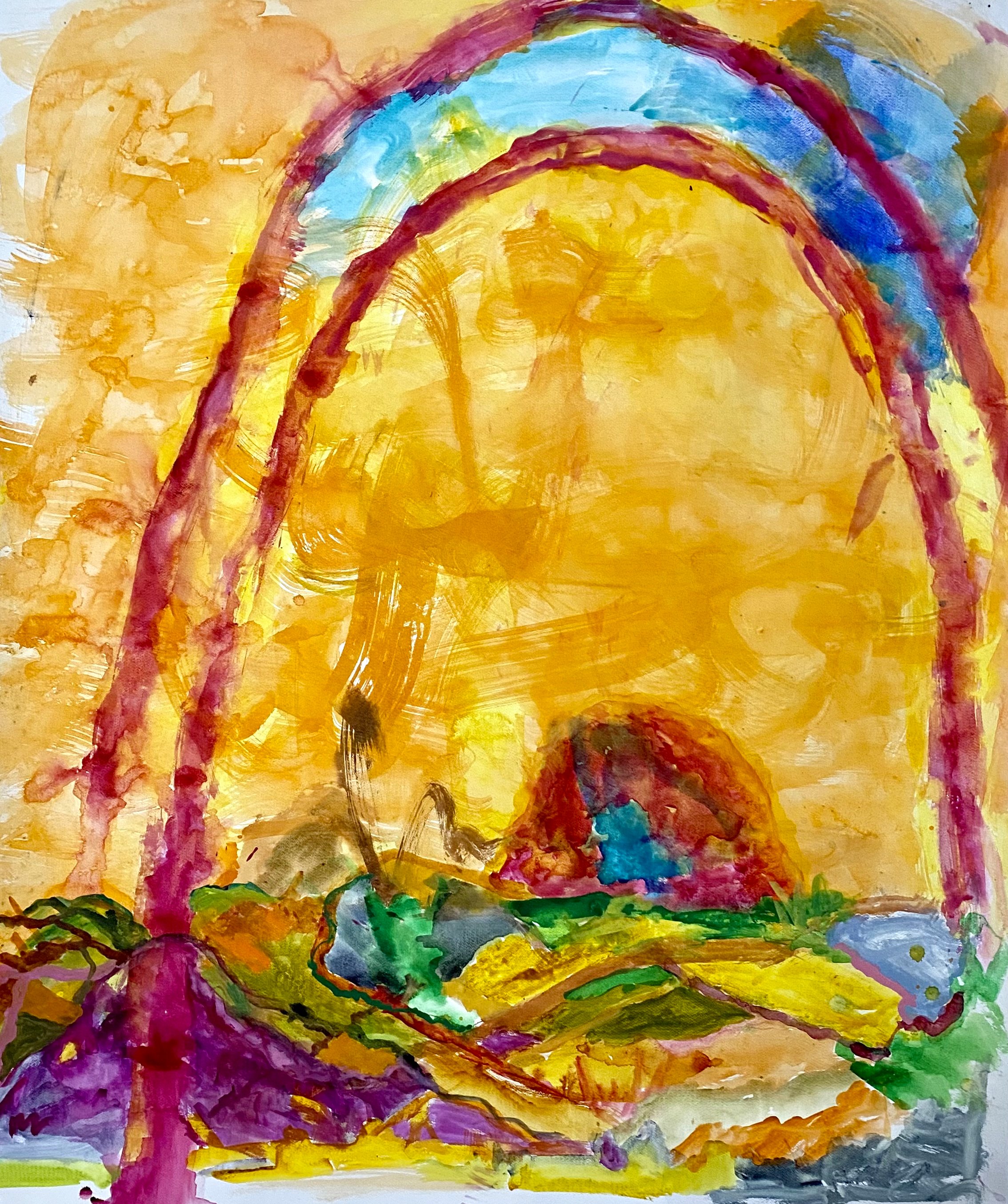 Arch in South Africa Yellow-Blue, 2022