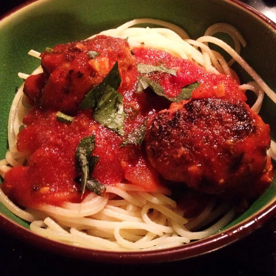 Homemade Spaghetti and Meatballs