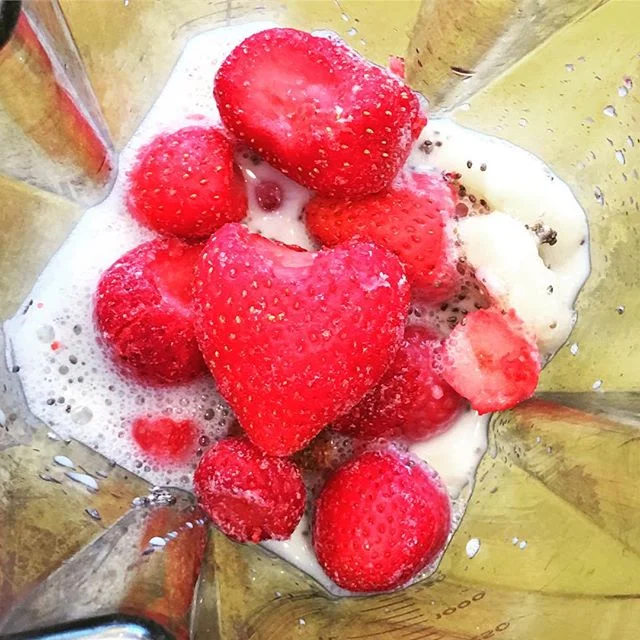 I love smoothies... ❤️or🍓