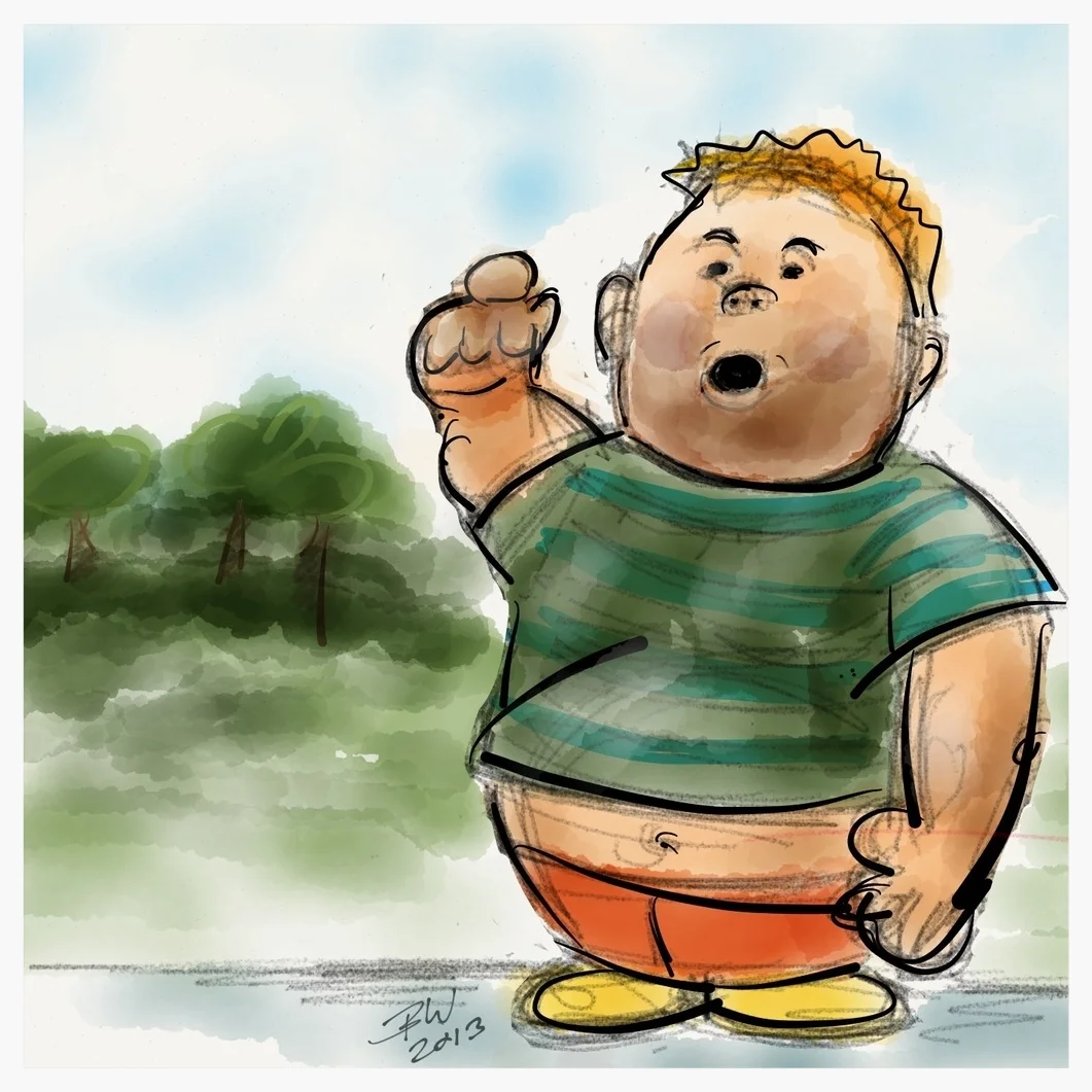  Digital sketch made with Paper by 53, on iPad mini. 