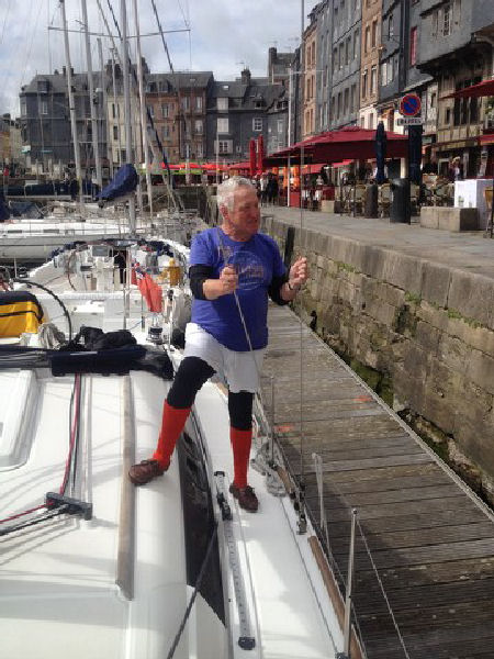  Brian shows off TOG's 2014 strip