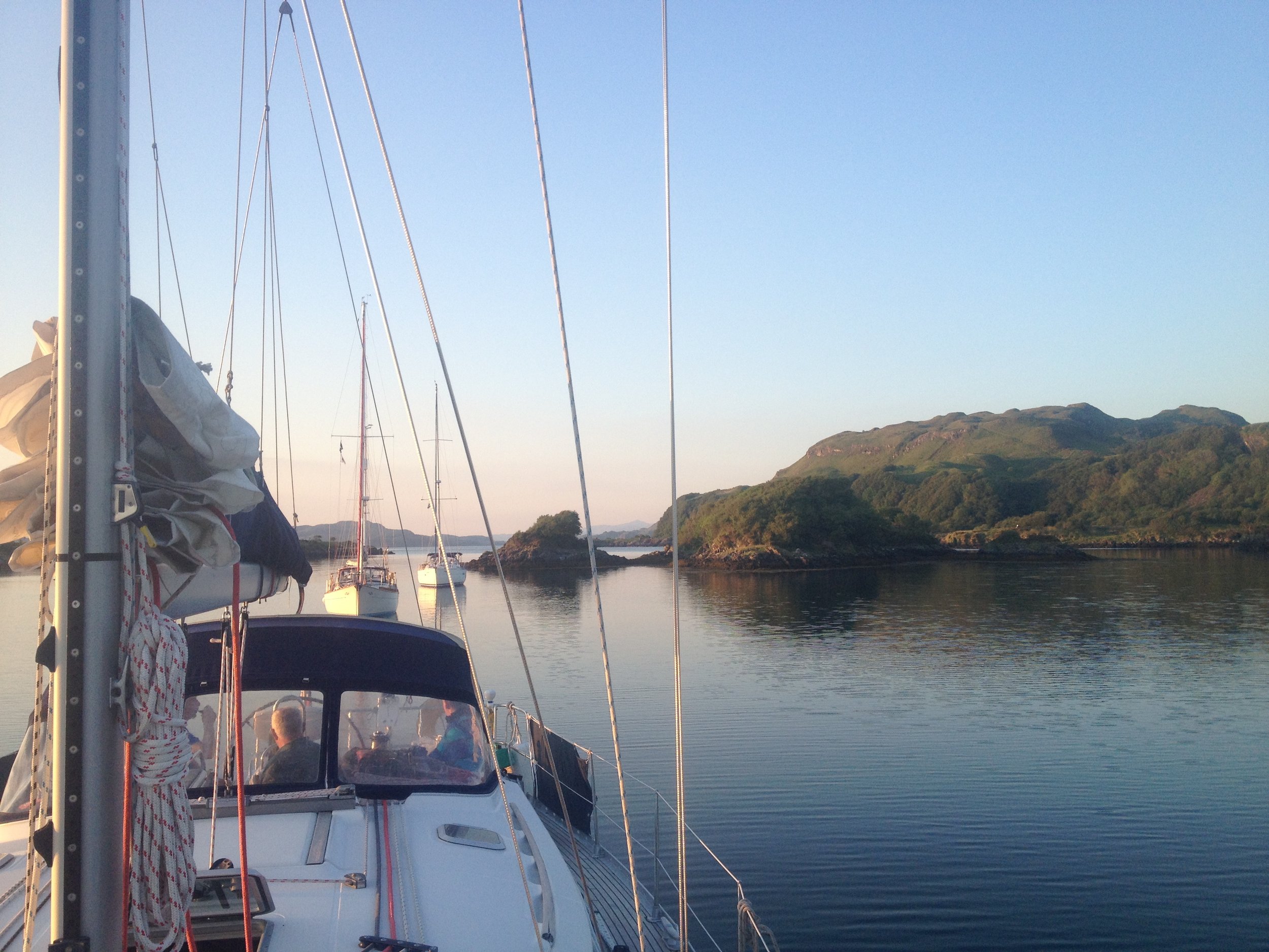 at anchor seil island