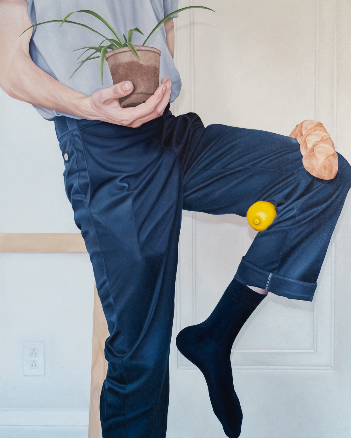   Still Life as Portrait  - 2019, 0il on canvas, 24"x30" 