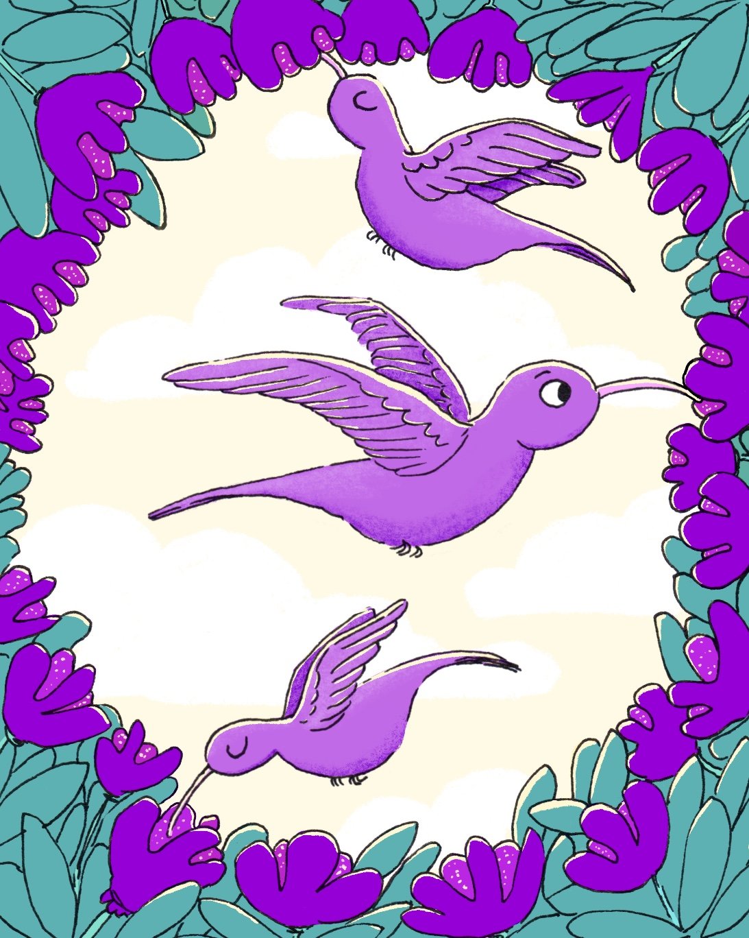 HUEVEMBER_#14_-_purple_hummingbird_copy 2.JPG