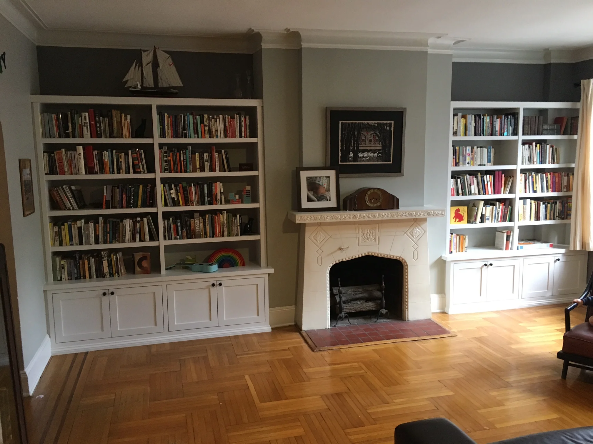 Custom Bookshelves