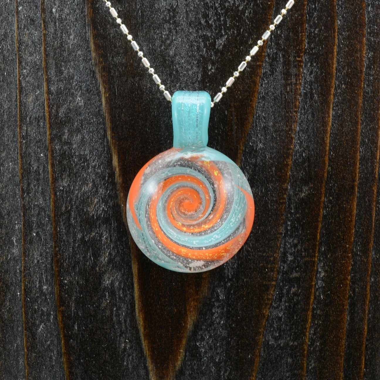 Blue and Orange Swirl Keepsake (Copy)