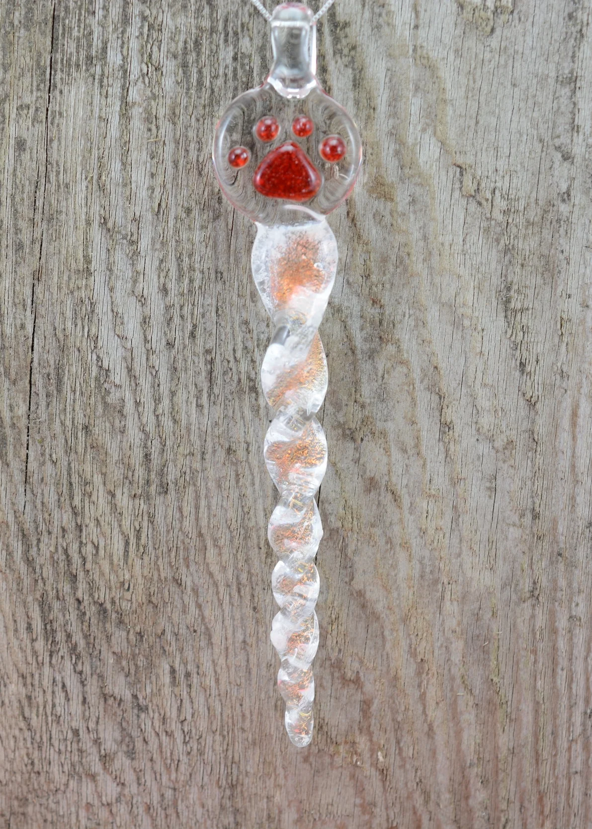 Paw Print Icicle Keepsake (Copy)