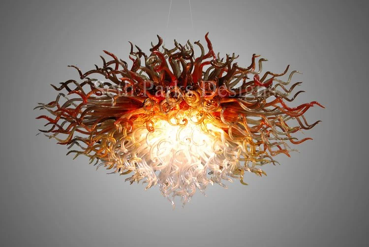 Anemone Blown Glass Chandelier