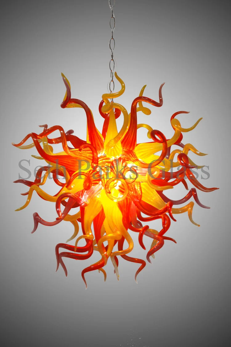 Anemone Blown Glass Chandelier