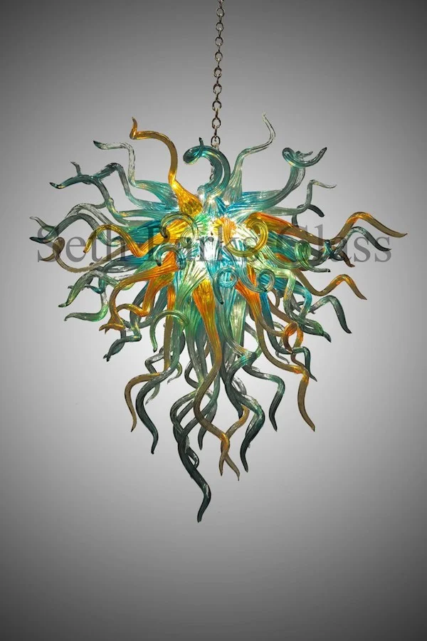 Anemone Blown Glass Chandelier