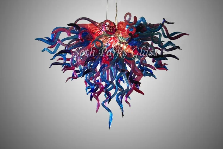 Anemone Blown Glass Chandelier