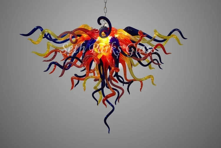 Anemone Blown Glass Chandelier