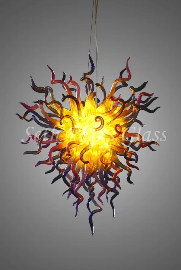 Anemone Blown Glass Chandelier