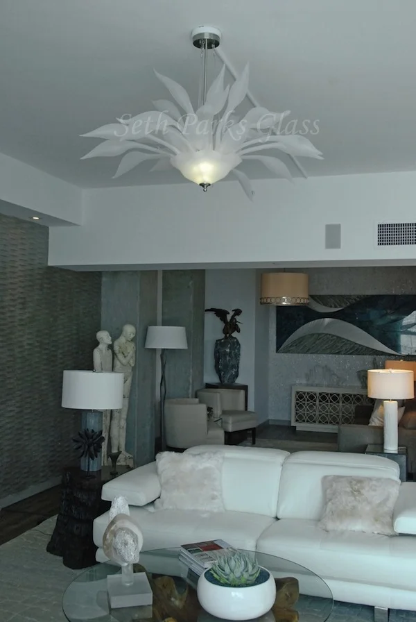 Fiore Blown Glass Chandelier