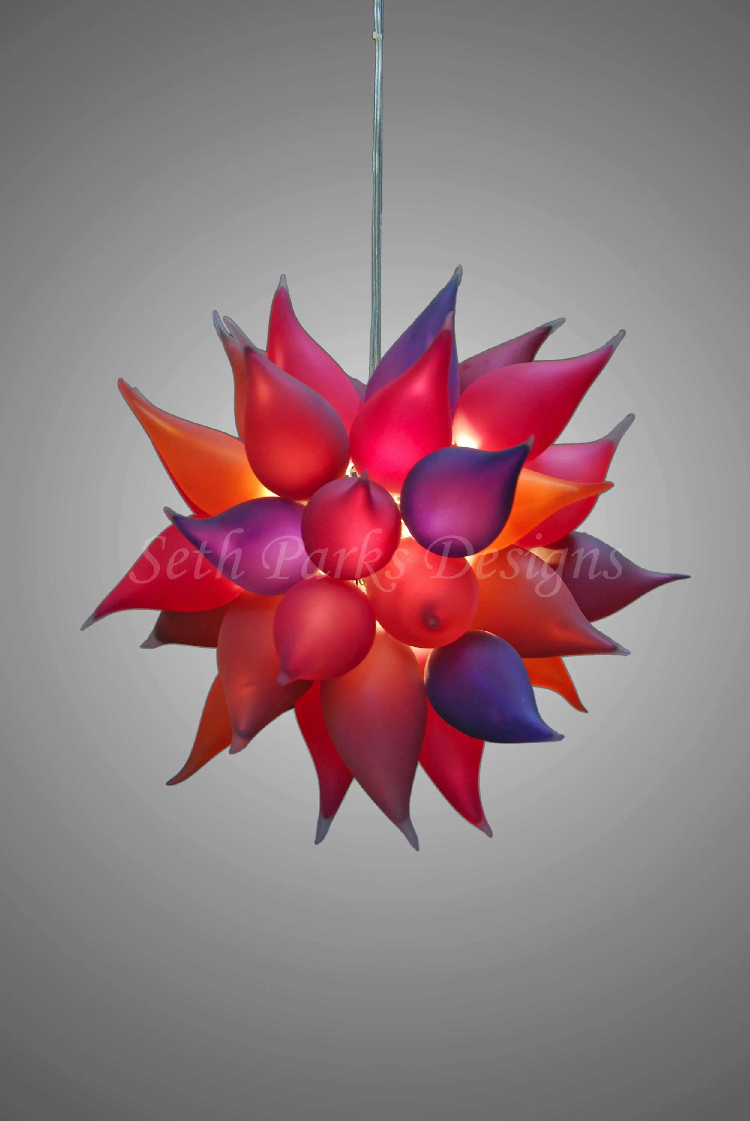 Bella Fiore Blown Glass Chandelier