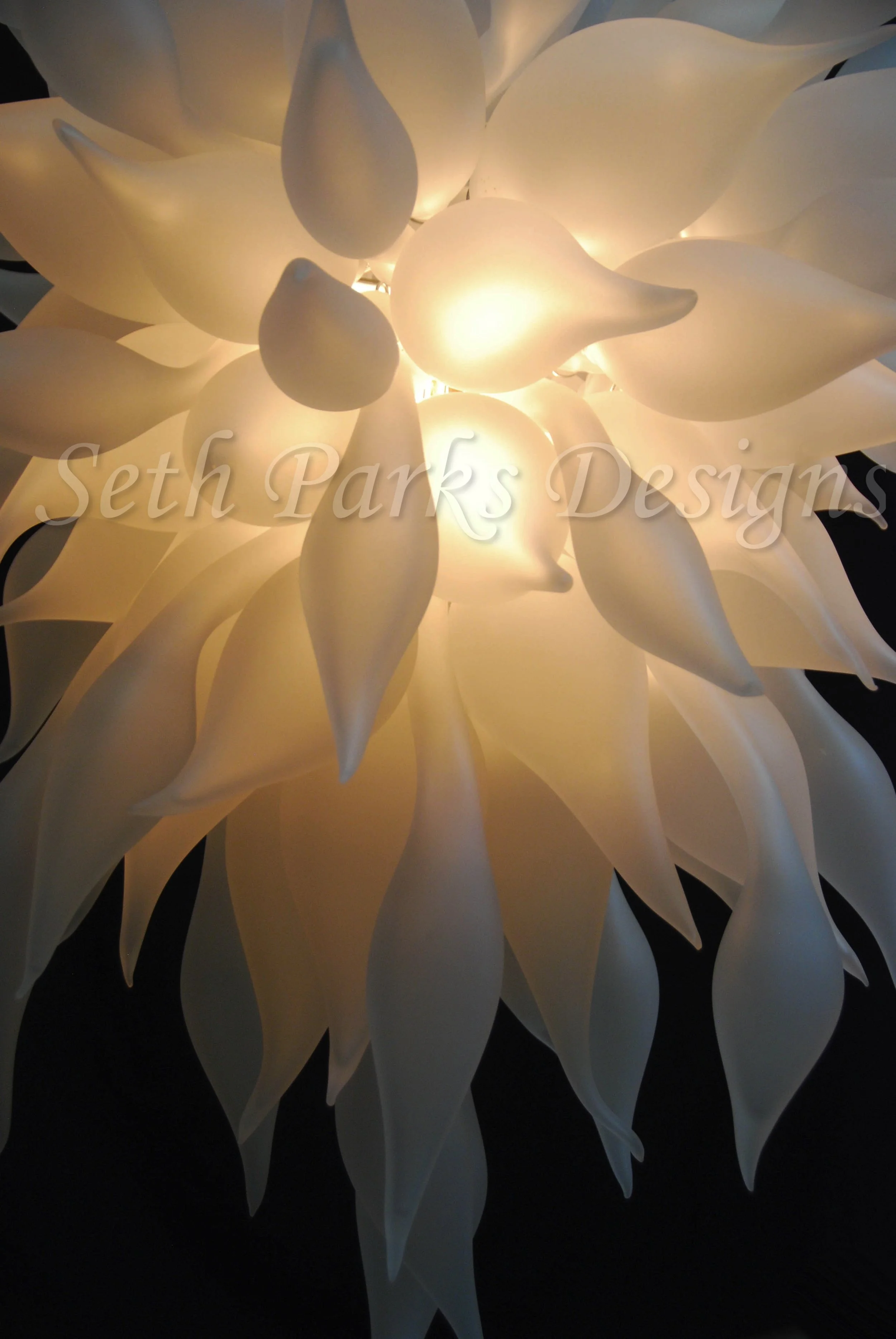 Bella Fiore Blown Glass Chandelier