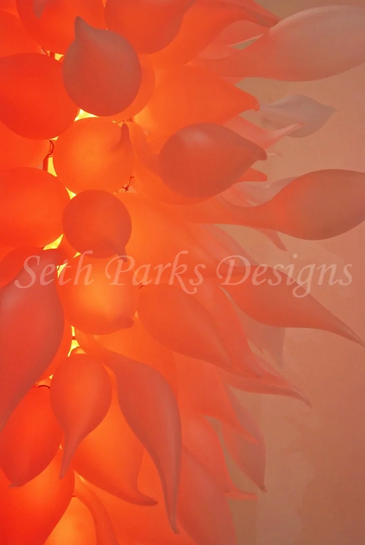 Bella Fiore Blown Glass Chandelier