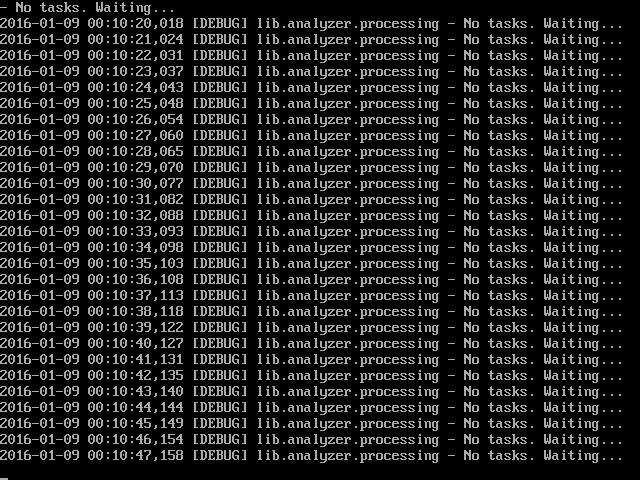 The Ghiro analyzer in action