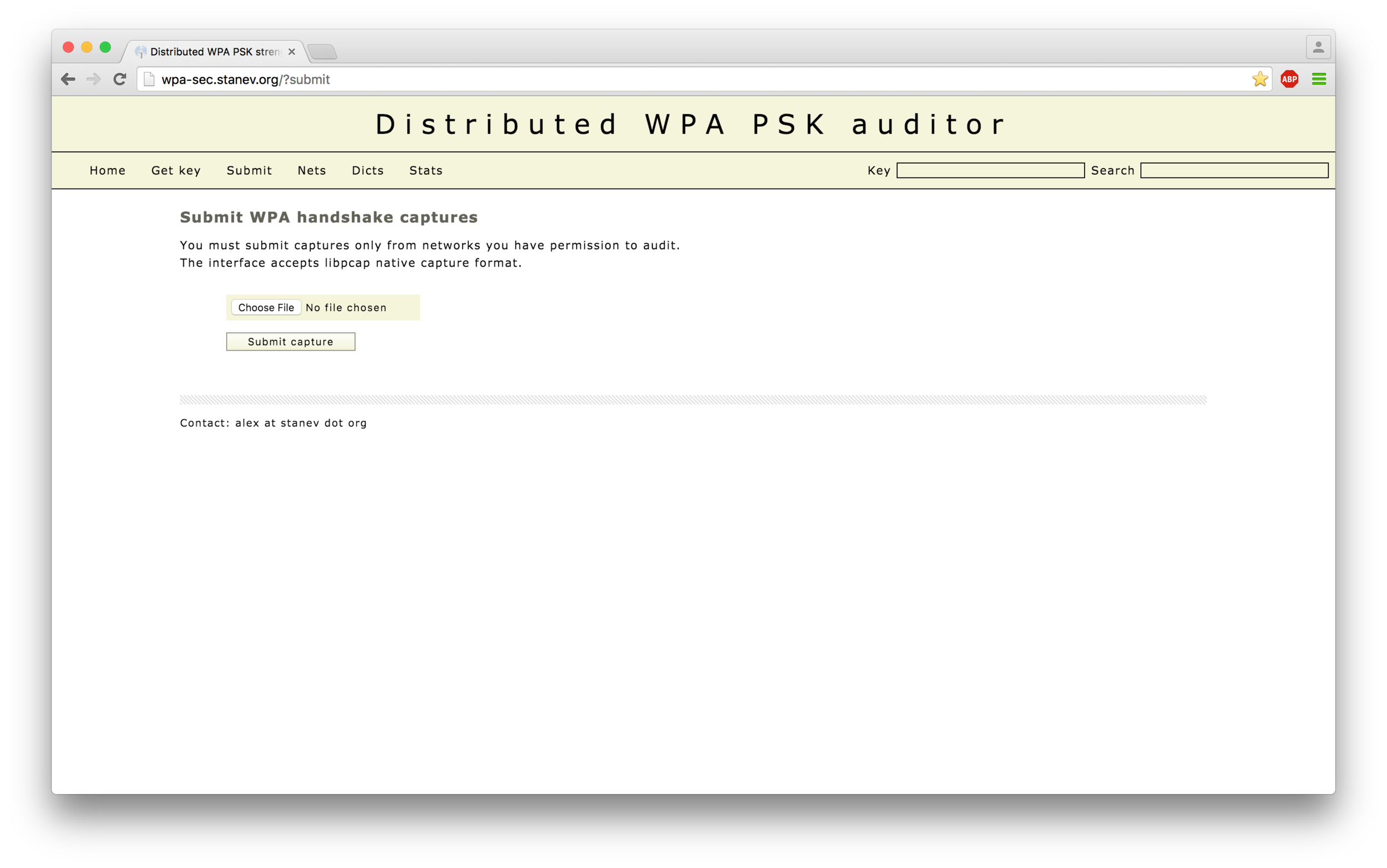Upload your file here.