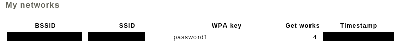 Obfuscated result.