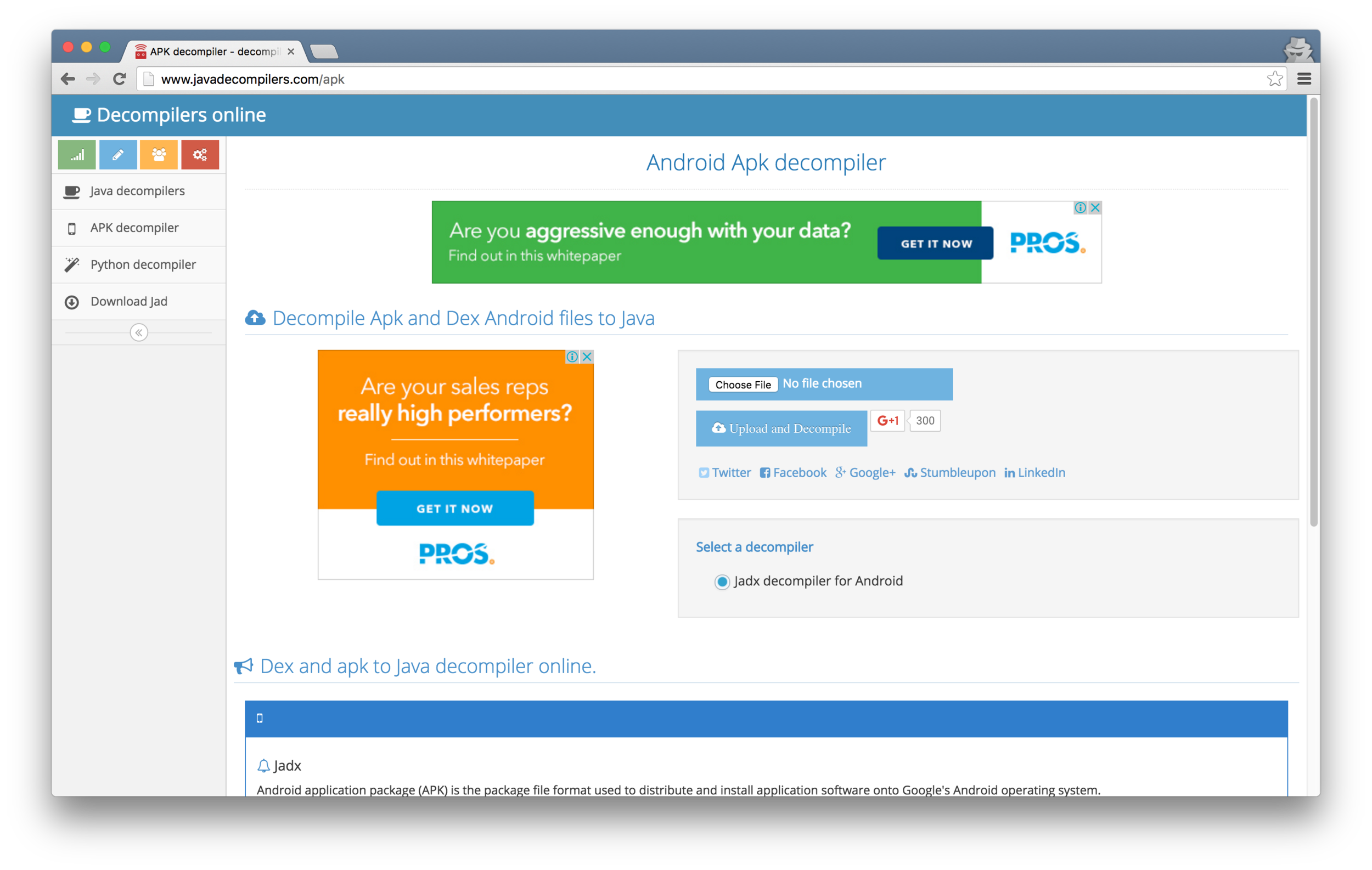 Android decompile .apk