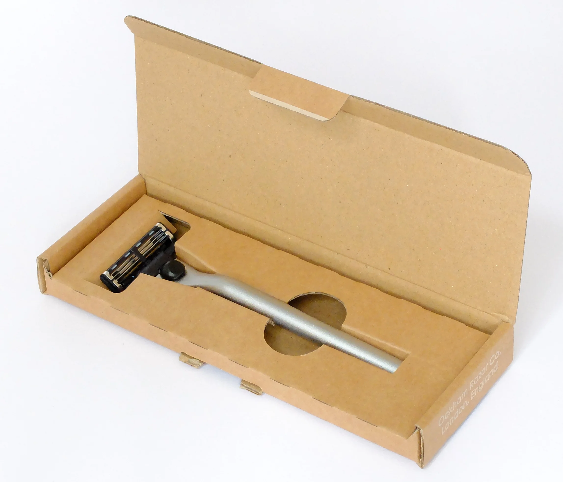 Ockham Classic metal razor in box